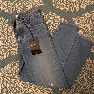 NWT Levi’s Wedgie High Rise jeans size 25